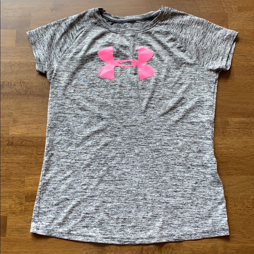 Youth Gray under armor t-shirt